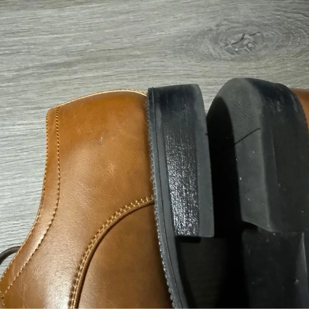 Alfani Men's‎ Adam Cap Toe Brown Oxford Dress Shoes Size 11